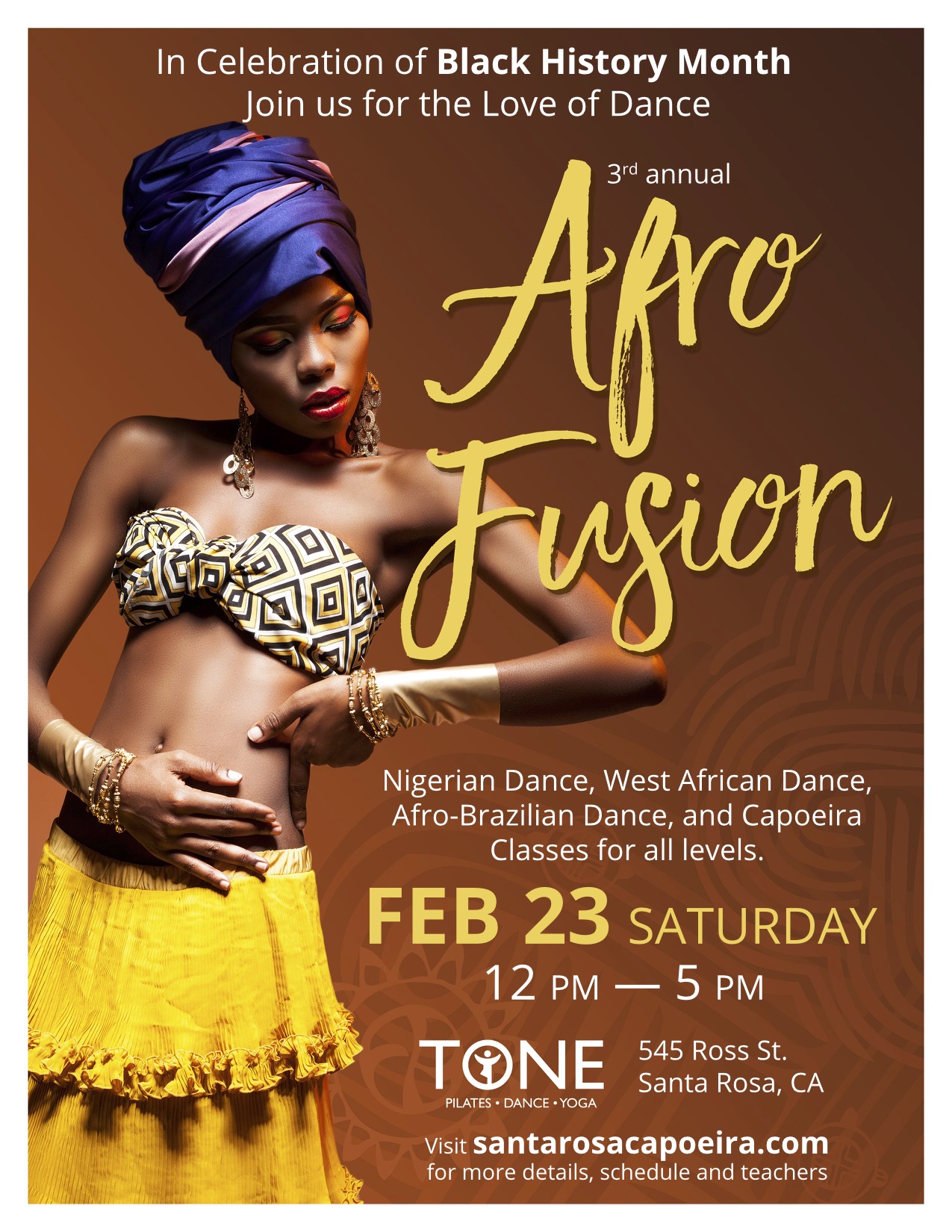 Afro Fusion 2019 flyer